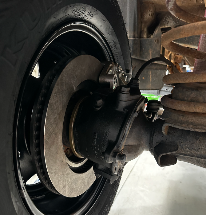 Landcruiser brake upgrade to suit 105/79/78/76 Landcruiser (17”+ rims only)