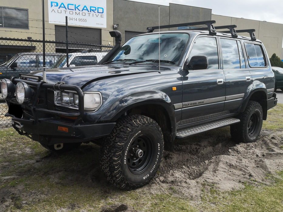 Toyota Landcruiser 80 series 3" lift GVM to 3.35T on 32.8" Tyres