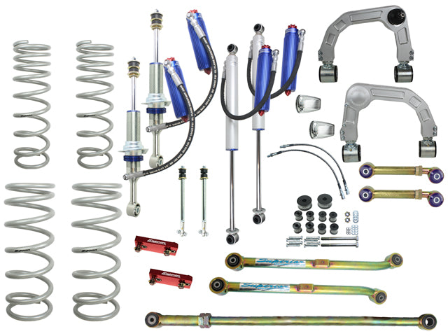 Toyota Prado 2010 ON 3" suspension lift kit fully road legal in WA (GVM Upgrade to 3.56T)
